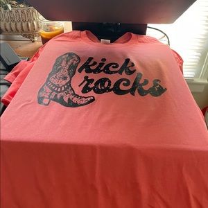Kick rocks tee